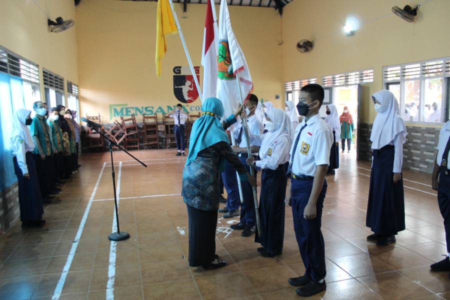 Kegiatan Sertijab Pengurus OSIS Periode 2021-2022